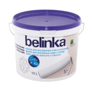 Краска для стен и потолков 'BELINKA' ослепительно белая 2 л. (6 шт./уп.) /45902