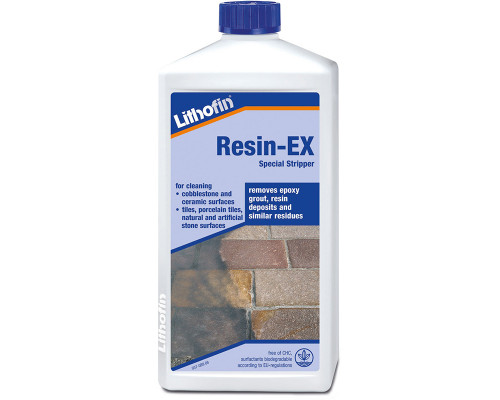 Специальный очищающий гель Lithofin Resin-EX 1л
