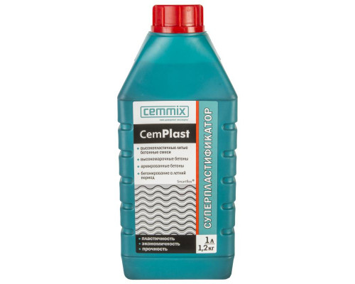 Супер-пластификатор CemPlast, 1л