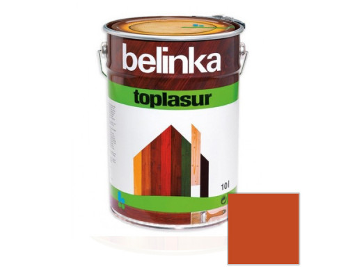 Лазурное покрытие для защиты древесины 'BELINKA TOPLASUR' Тик (№17).10л. /51517