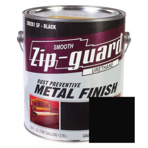 Краска для металла антикоррозийная 'ZIP-GUARD' черная матовая, гладкая 3,785 л. (2шт/уп.) /290401