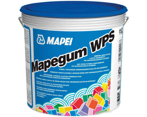 Mapei MAPEGUM WPS (Мапей Мапегум) жидкая эластичная гидроизоляция 5 - 10 кг