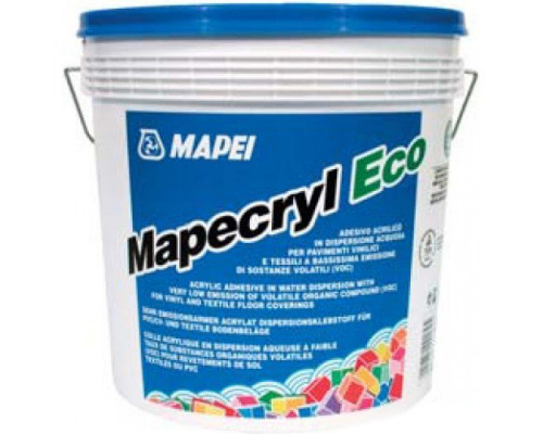 Mapei Mapecryl Eco клей для приклеивания паркета и линолеума (светло-бежевый) 16 кг