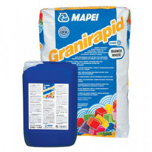 Mapei Granirapid A + B клей на цементной основе (3-6 мм) 30,5 кг