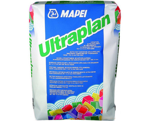Mapei Ultraplan (розовато-серый) cамовыравнивающийся быстросхватыющийся состав для стяжки 23 кг