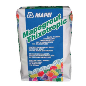 Mapei Mapegrout Thixotropic смесь для ремонта бетона и железобетона (до 30-35 мм, более 60 МПа) 25 кг