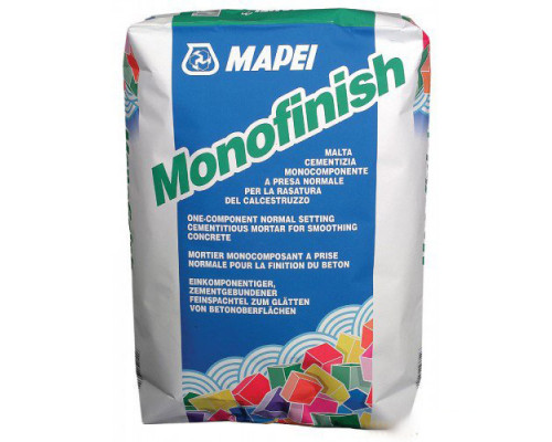Mapei MONOFINISH сухая смесь для бетона (от 2 до 3 мм, более 25 МПа) 22 кг