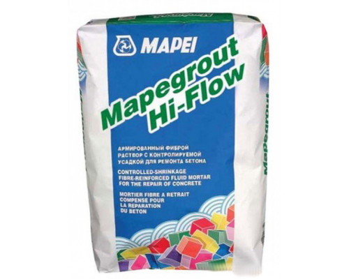 Mapei Mapegrout hi-flow ремонтный состав для бетона (от 10 до 40 мм, не менее 80 МПа) 25 кг