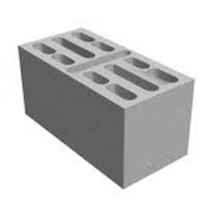 Блок бетонный11-щелевой 390*190*190 м75/f50 (1080)