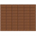 ПРЯМОУГОЛЬНИК коричневый (200/100*60) (h=60) (12.96м2)