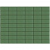 ПРЯМОУГОЛЬНИК зеленый (200/100*60) (h=60) (12.96м2)