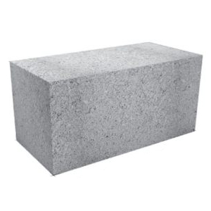 Блок бетонный 390*190*190 м100/f50