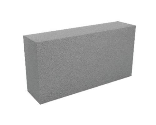 Блок керамзто-бетонный полнотелый 390*90*190мм. м50/f50