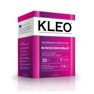 Клей для обоев KLEO EXTRA 35 флизелиновый, 250гр.,коробка, 20 шт/уп. (35м2)