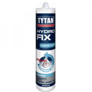 Клей монтажный TYTAN professional Hydro Fix , прозрачный 310 мл. (12шт/уп.) / 96184