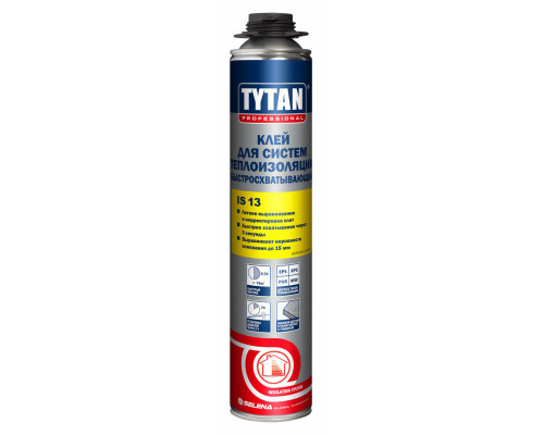 Клей для систем теплоизоляции быстросхватывающий TYTAN Professional IS 13 750мл, (12 шт/уп.)
