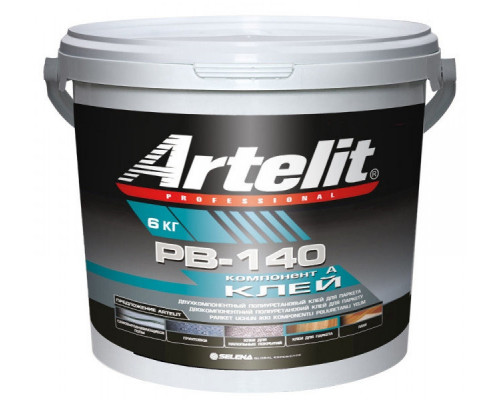 Клей для паркета ARTELIT PB-140 двухкомпонентный полиуретановый 6 кг. / 39959