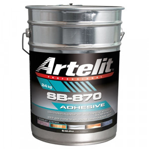Клей для паркета ARTELIT Professional SB-870 на основе синтетических смол 24 кг. / 50961
