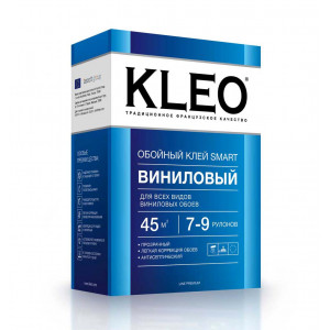 Клей для обоев KLEO SMART 7-9 виниловый, 200гр.,коробка, 20 шт/уп. (35-45м2)