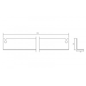 Connect Panel cross bar L=0,91 / арт. 26300403