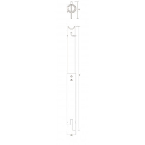 26300031 Connect Tube hanger 400 (12 шт/уп) 70320