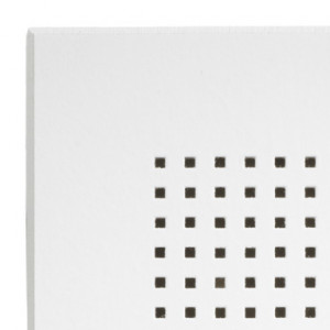 Потолочные панели Belgravia S15 (белый) 600x600x12,5мм перф. M1 (51.84 кв.м/пал) 58843