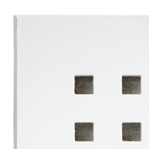 Потолочные панели Belgravia S15 (белый) 600x600x12,5мм перф. Q1 (2,88кв.м/пал) 58842