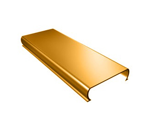 Рейка 'Албес' А100АТ золотоL=4м (128 м.п./уп.)