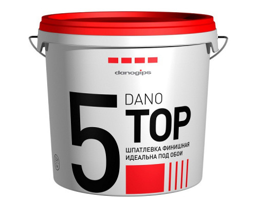 Шпатлевка финишная DANO TOP 5 3,5л/5,6 кг, (120шт/под)