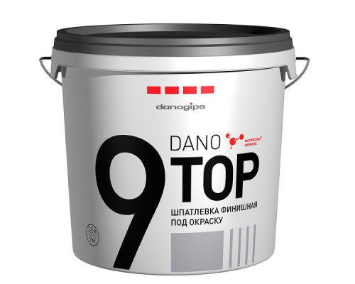 Шпатлевка финишная под окраску DANO TOP 9 3,5л/5,6кг. (120шт/под)