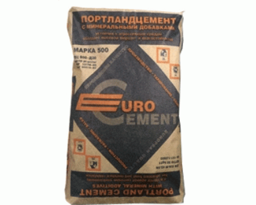 Цемент ПЦ 500, 50 кг (30/40шт/под)