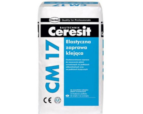 CM 17/25 Клей для плитки высокоэластичный (48шт/под) CERESIT