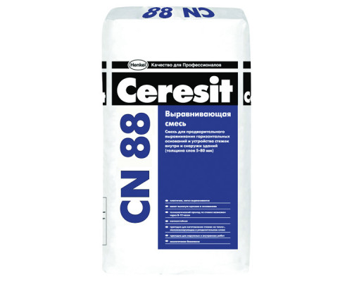 CN 88/25 Высокопрочная стяжка пола (5-50мм), (48шт/под) CERESIT
