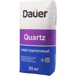 Клей высокопрочный для керамогранита и природного камня  Dauer "QUARTZ / КВАРЦ" 25 кг