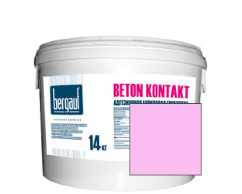 Грунтовкаадгезионная Bergauf BETON KONTAKT, (14 кг) 44 шт/под