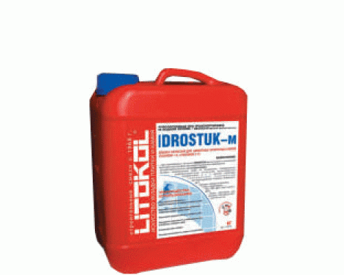 Idrostuk-M - латексная доб. для затирки, 10 кг.