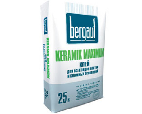 Клей для сложных оснований Bergauf Keramik Maximum , (25 кг) 56шт/под