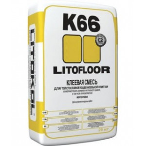LitoFloor K66 - клеевая смесь, 25 кг (54шт/под)