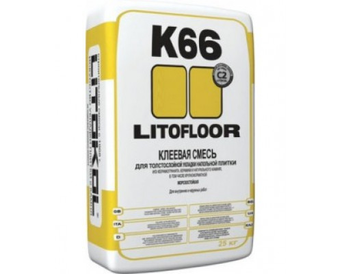 LitoFloor K66 - клеевая смесь, 25 кг (54шт/под)