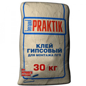 Монтажный клей для ПГП Praktik, 30 кг (49/40шт./под.)