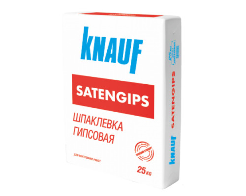Шпаклевка Кнауф Сатенгипс, гипсовая финишная, 25 кг. (45)