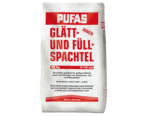 Шпатлевка PUFAS Glatt- und Fullspachtel №3, 20 кг (32шт/под)