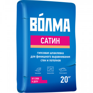 Финишная шпатлёвка Волма-Сатин 25 кг (45 шт./под.)