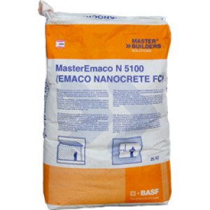 MasterEmaco N 5100 Быстротвердеющая, модифицированная для финишной отделки (Emaco Nanocrete FC)